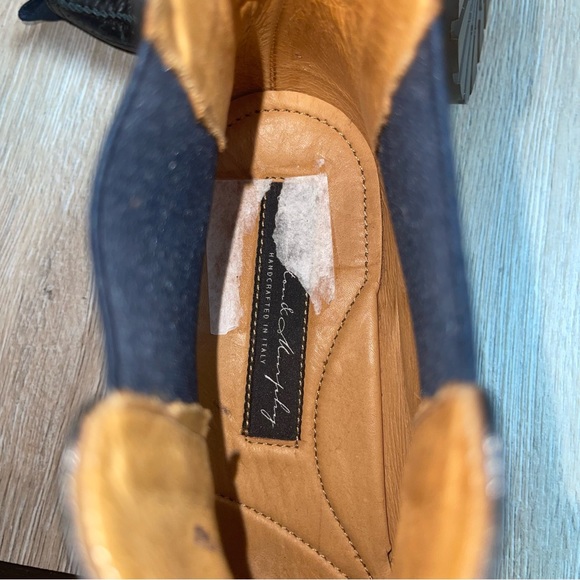 Johnston & Murphy Kresser Gore Chelsea Boot Black Size 8M Hand Crafted  In ITALY - Picture 7 of 10